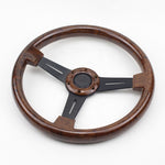 Torino Steering Wheel Wooden Texture Flat 14 - Steering Wheels 3