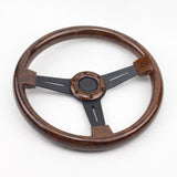 Torino Steering Wheel Wooden Texture Flat 14 - Steering Wheels 2