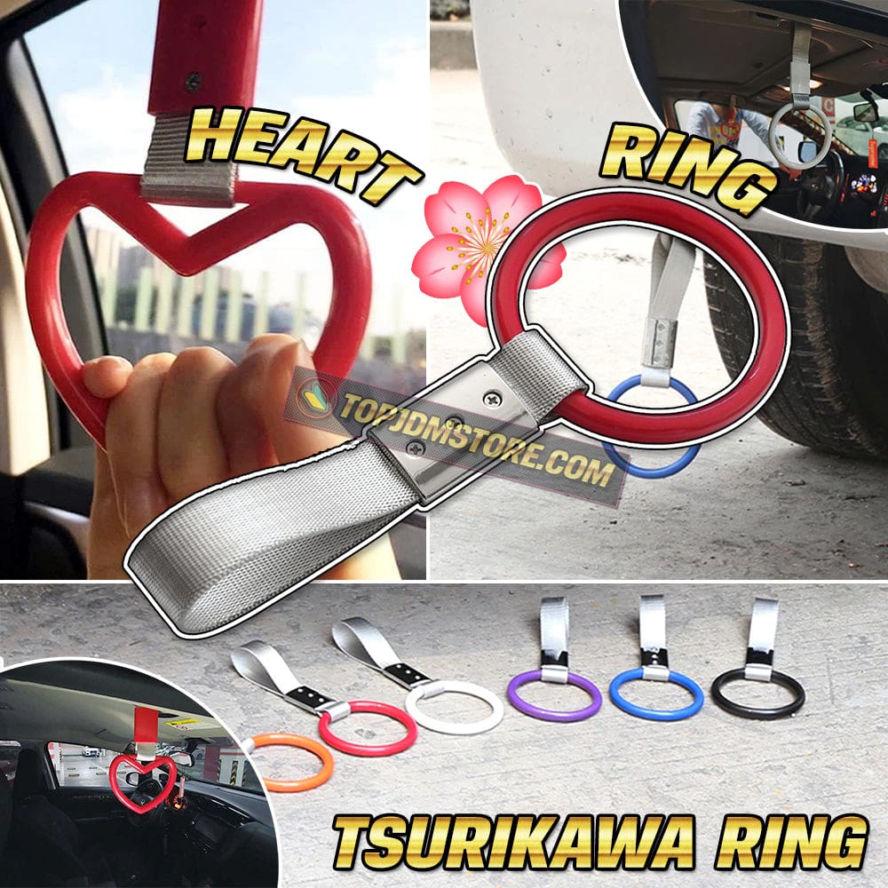 Tsurikawa JDM Ring - Japanese Subway Handle & Drift Charm – Top JDM Store