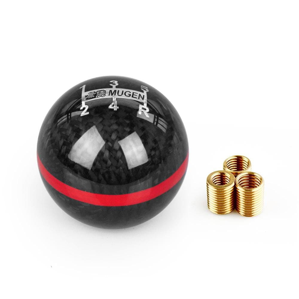 Type R Shifter Knob Mugen Type R 5-Speed Carbon Fiber Shift Knob | JDM Performance – Top ...