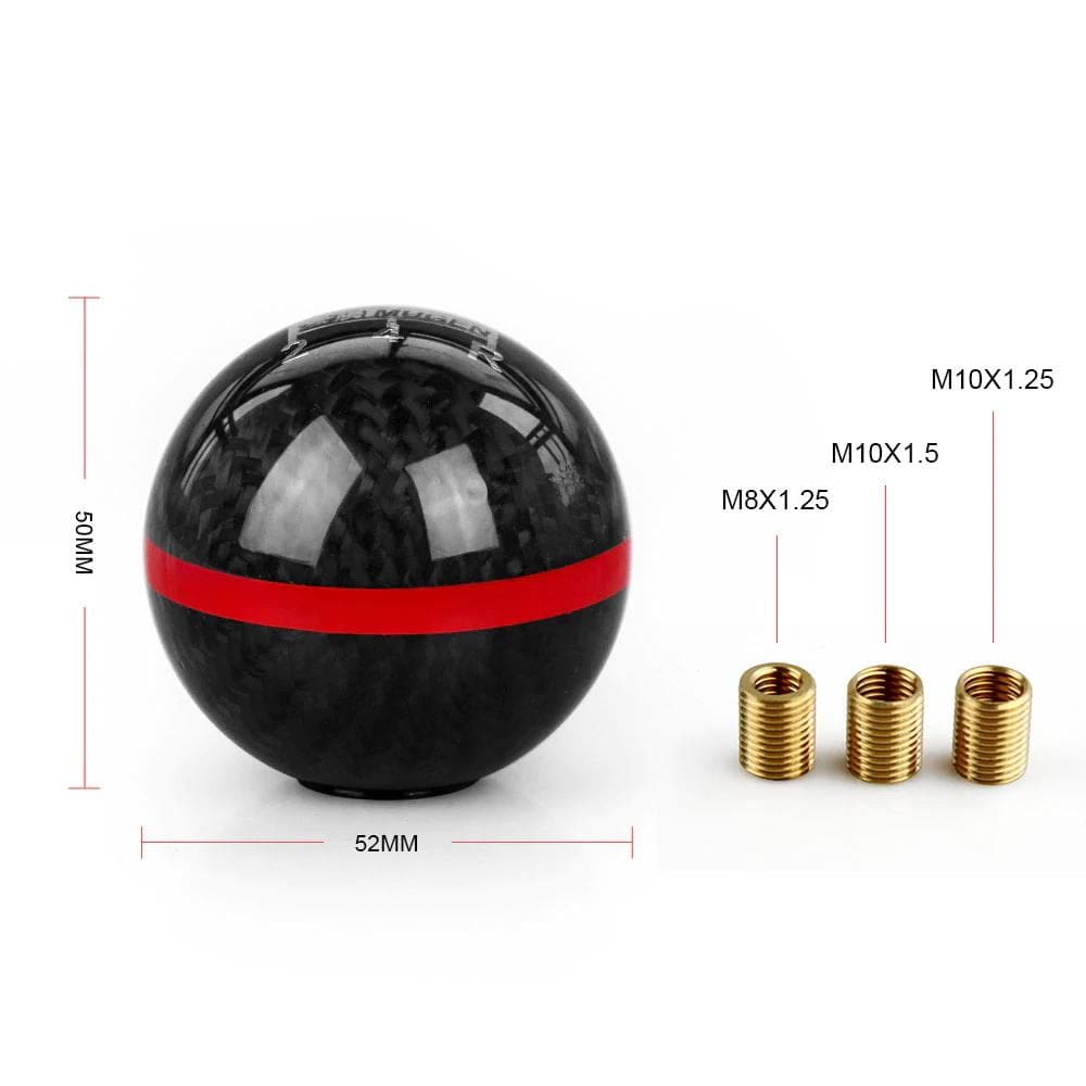 Mugen Type R 5-Speed Carbon Fiber Shift Knob | JDM Performance – Top ...