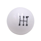 Universal M10X1.25 Thread 5 Speed Round Gear Shift Knob - Top JDM Store