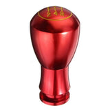 Universal Five 5-Speed Lightweight Gear Shift Knob Manual Transmission - Red - Shift Knobs 6