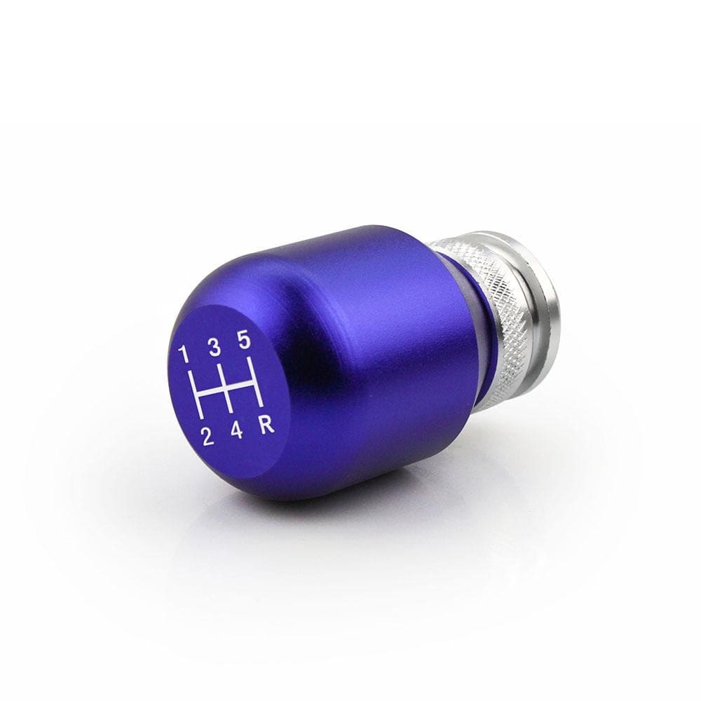 Universal JDM Pearl Blue Round Shift Knob – Manual Transmission – Fits M8/M10/M12 Threads – Acrylic – Made In USA