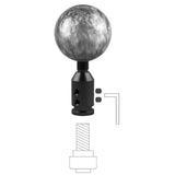 Universal Shift Knob Adapter for Non-Threaded Shifter M12x1.25 - M10x1.5mm - Shift Knob Extension 9