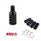 Universal Shift Knob Adapter for Non-Threaded Shifter M12x1.25 - M10x1.5mm - Black / M10x1.5 - Shift Knob Extension 13