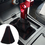 Universal Suede Leather Shift Knob Boot - Shift Boots 10
