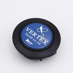 Vertex 10 Stars Blue Leather Sport JDM Steering Wheel Embroidered 13inch - Steering Wheels 5