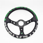 vertex 1996 steering wheel green,vertex steering wheel,jdm steering wheel,leather steering wheel,vertex 1996,ek9 steering wheel,deep dish steering wheel,aftermarket steering wheel,best aftermarket steering wheel,momo deep dish steering wheel,omp deep dish steering wheel,nrg deep dish steering wheel,miata aftermarket steering wheel