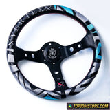 vertex steering wheel,aftermarket steering wheel,jdm steering wheel,momo steering wheel,keys racing steering wheel,blue steering wheel,best aftermarket steering wheel,ek9 steering wheel,keys racing wheel,dc5 steering wheel,drifting steering wheel