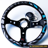 vertex steering wheel,aftermarket steering wheel,jdm steering wheel,momo steering wheel,keys racing steering wheel,blue steering wheel,best aftermarket steering wheel,ek9 steering wheel,keys racing wheel,dc5 steering wheel,drifting steering wheel