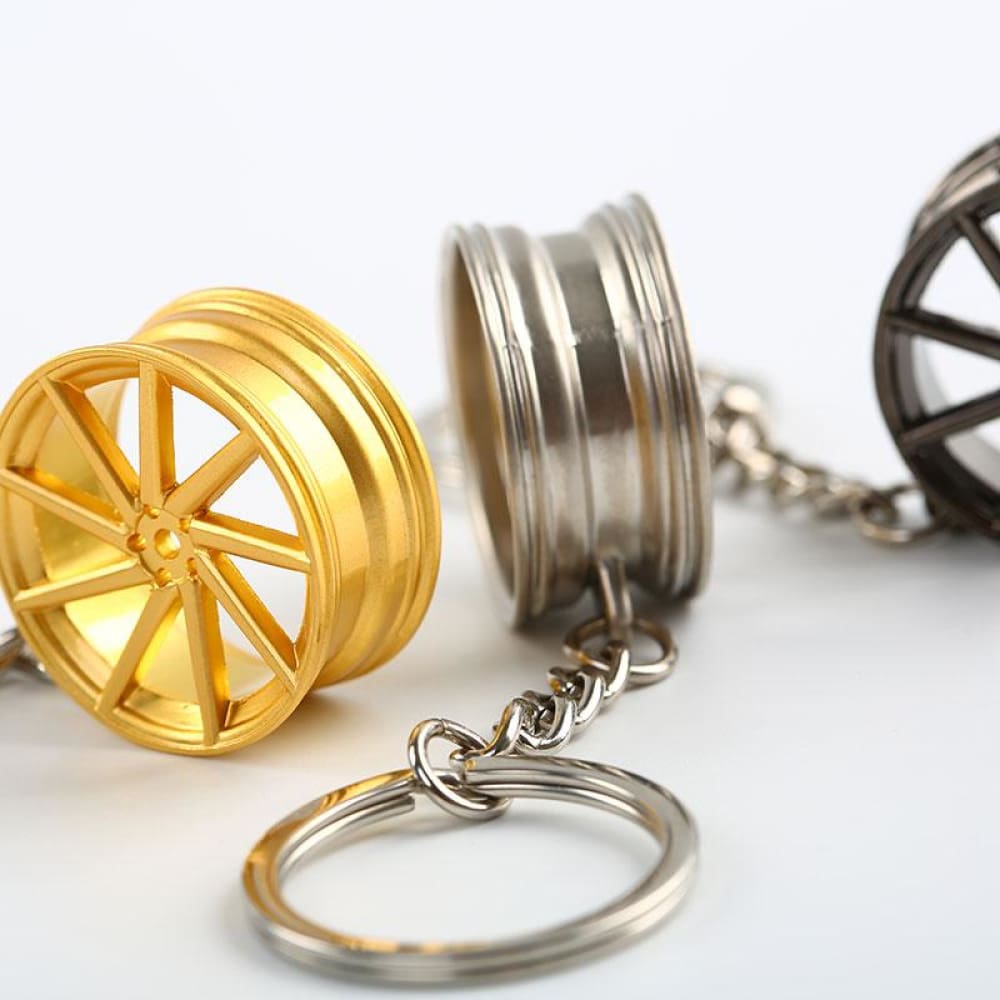Vossen CVT Wheel Rims Keychain | Car Rim Key Ring - Top JDM Store